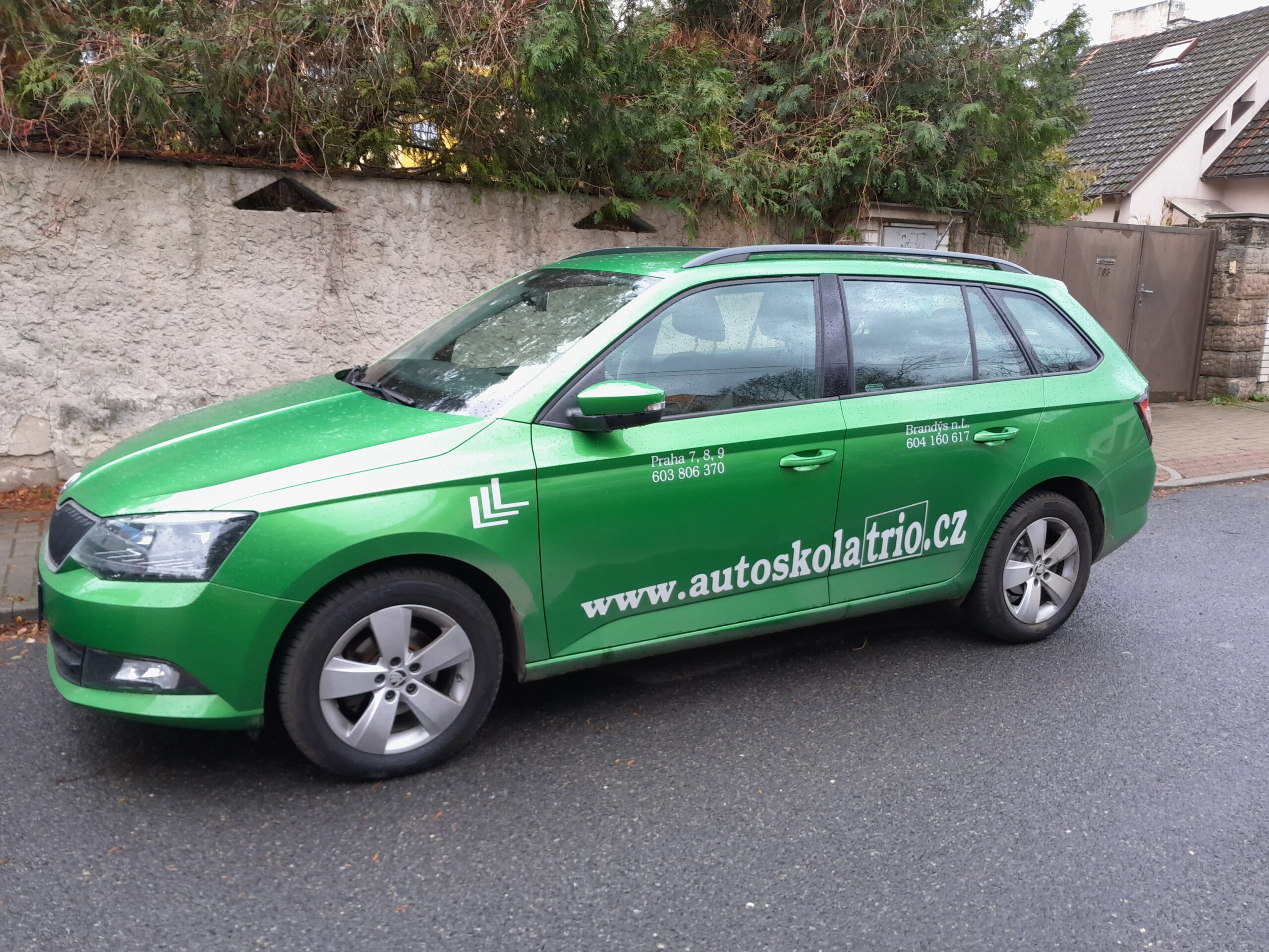 Fabia III zelená